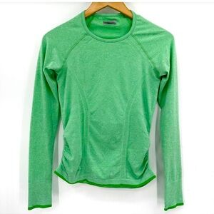 Athleta Vibrant Green Long Sleeve Tee
